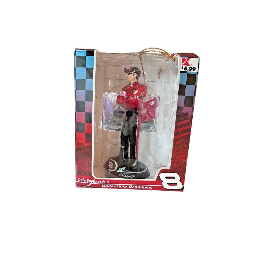 Vintage 2004 Dale Earnhardt Jr NASCAR Collectible Ornament Trevco No 8 With Box